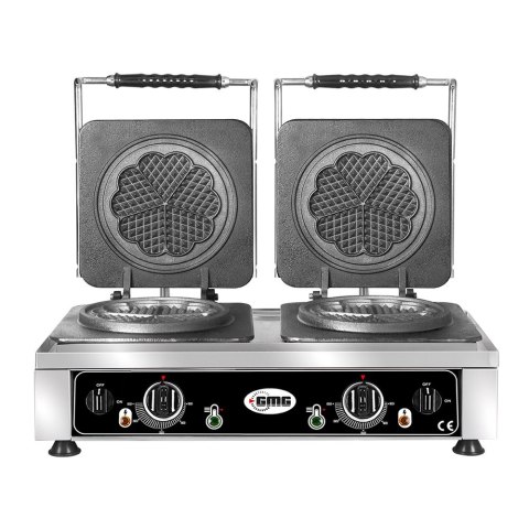 Profesjonalna Gofrownica Elektryczna Podwójna 2200W+2200W GMG KGW 21 M