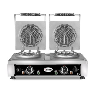Profesjonalna Gofrownica Elektryczna Podwójna 2200W+2200W GMG KGW 21 S