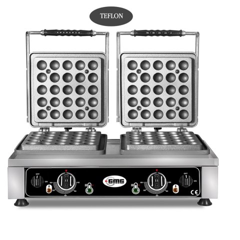 Profesjonalna Gofrownica Elektryczna Podwójna 2200W+2200W Lokmia-D GMG KGW-27D