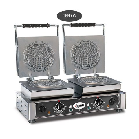 Profesjonalna Gofrownica Elektryczna Podwójna Amore-S 2200W+2200W GMG WE-21S