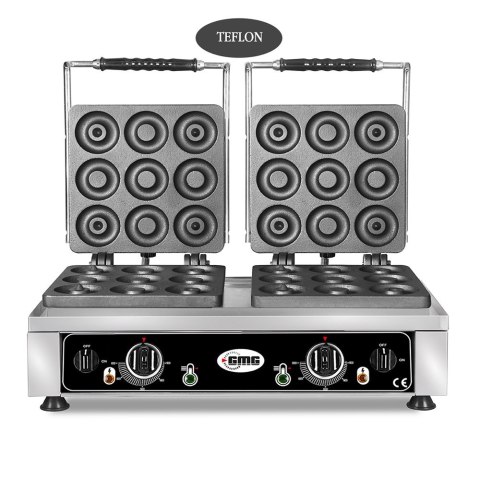 Profesjonalna Gofrownica Elektryczna Podwójna Donato 2200W+2200W GMG KGW-29