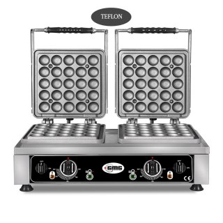 Profesjonalna Gofrownica Elektryczna Podwójna Lokmia-L 2200W+2200W GMG KGW-27L