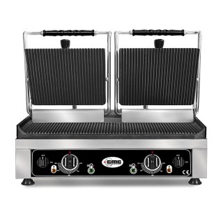 Profesjonalny Grill Kontaktowy Podwójny Ryflowany 3500W GMG KG5530DE
