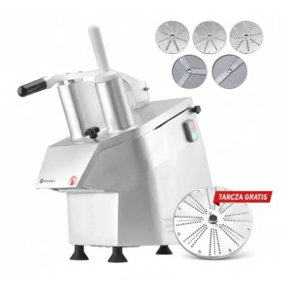 Szatkownica do warzyw Hendi 231807 Profi Line + 6 tarcz w zestawie