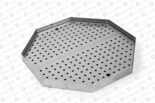 Taca ociekowa sześciokątna 55 cm do opiekacza do kebaba Hendi 226001, 226018