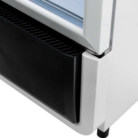 Witryna chłodnicza 1 drzwiowa 240l Diego i54 LED biała MTP006346