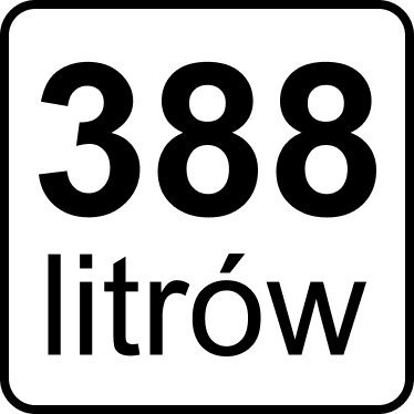 Witryna chłodnicza 1 drzwiowa 240l Diego i54 LED czarna MTP006344