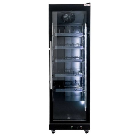 Witryna chłodnicza 1 drzwiowa 600l Diego R62 Prestige black LED MTP006358