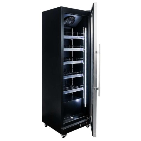 Witryna chłodnicza 1 drzwiowa 600l Diego R62 Prestige black LED MTP006358