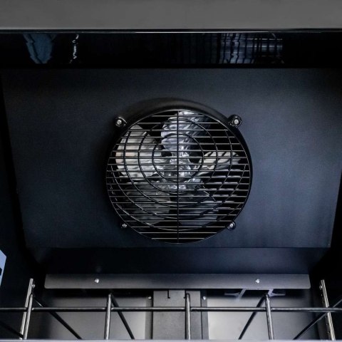 Witryna chłodnicza 1 drzwiowa 600l Diego R62 Prestige black LED MTP006358