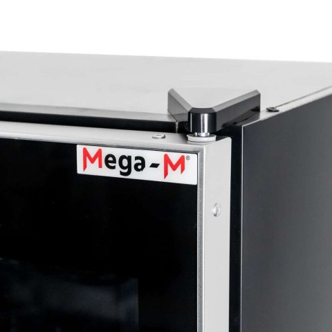 Witryna chłodnicza 1 drzwiowa 600l Diego R62 Prestige black LED MTP006358