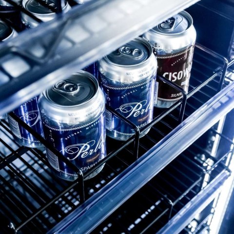 Witryna chłodnicza 1 drzwiowa 600l Diego R62 Prestige black LED MTP006358