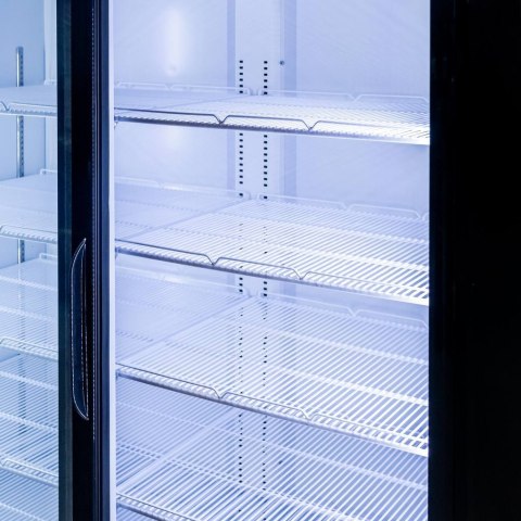 Witryna chłodnicza 2 drzwiowa 706l Rico i112 LED drzwi przesuwne MTP006360