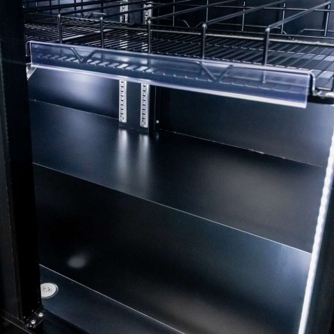 Witryna chłodnicza 2 drzwiowa 800l Diego R112 Prestige black LED MTP006352