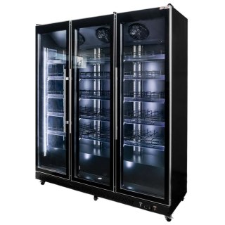 Witryna chłodnicza 3 drzwiowa 1200l Diego R168 Prestige black LED MTP006354