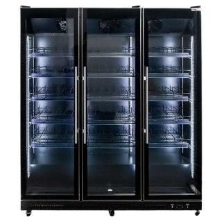 Witryna chłodnicza 3 drzwiowa 1200l Diego R168 Prestige black LED MTP006354