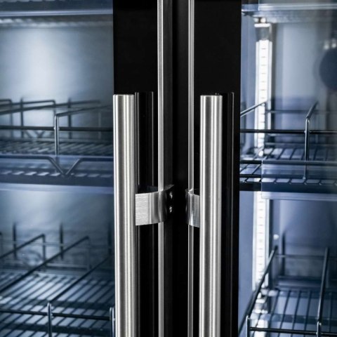 Witryna chłodnicza 3 drzwiowa 1200l Diego R168 Prestige black LED MTP006354