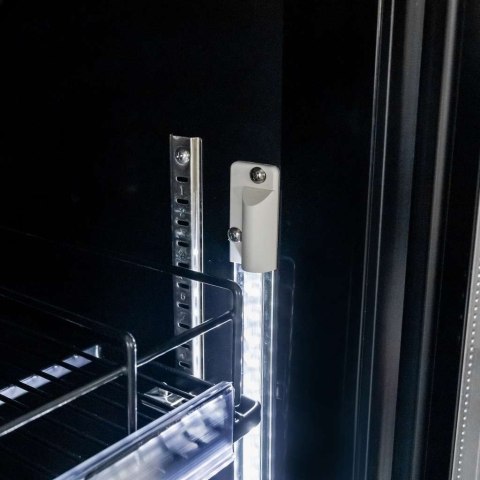 Witryna chłodnicza 3 drzwiowa 1200l Diego R168 Prestige black LED MTP006354