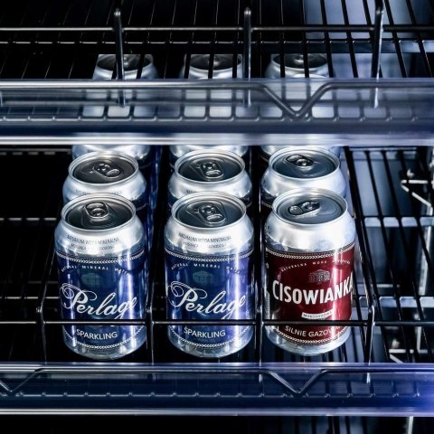 Witryna chłodnicza 3 drzwiowa 1200l Diego R168 Prestige black LED MTP006354