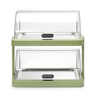 Witrynka Chłodząca UNIQ Duo 2-Poziomowa Zielona Hendi Roll-Top 871973