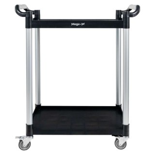 Wózek kelnerski 80x40x95 2 półki tworzywo do gastronomii MTP006705