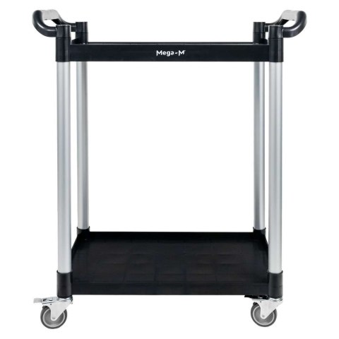 Wózek kelnerski 80x40x95 2 półki tworzywo do gastronomii MTP006705