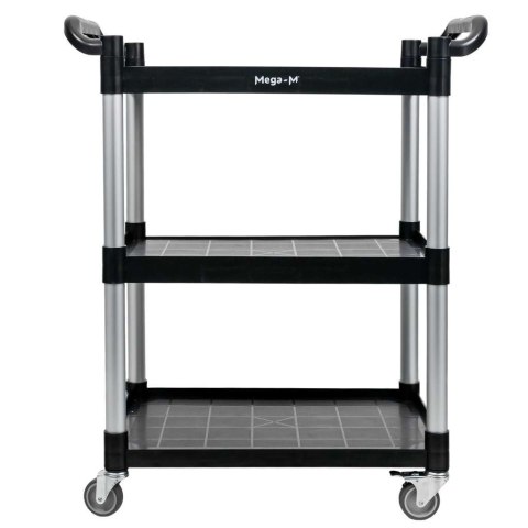 Wózek kelnerski 80x40x95 3 półki z tworzywa do kuchni MTP006706