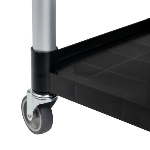 Wózek kelnerski 80x40x95 3 półki z tworzywa do kuchni MTP006706