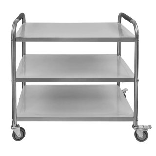 Wózek kelnerski gastronomiczny 85x45x90 3 półki inox Standard MTP004687