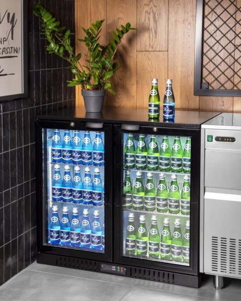 Barowa szafa chłodnicza 2-drzwiowa skrzydłowa 198 l Resto Quality SC211HDE