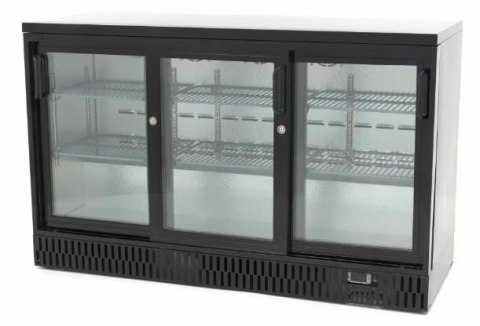 Barowa szafa chłodnicza podblatowa 3-drzwiowa przesuwna Resto Quality RQ-330SCM