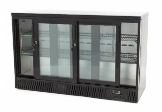 Barowa szafa chłodnicza podblatowa 3-drzwiowa przesuwna Resto Quality RQ-330SCM