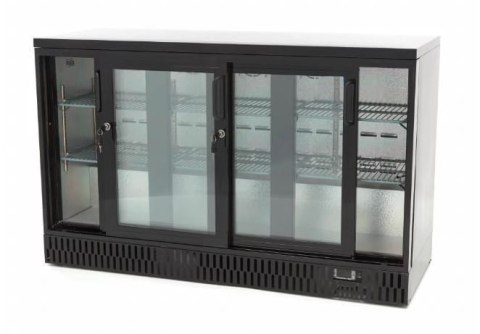 Barowa szafa chłodnicza podblatowa 3-drzwiowa przesuwna Resto Quality RQ-330SCM