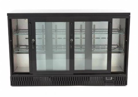 Barowa szafa chłodnicza podblatowa 3-drzwiowa przesuwna Resto Quality RQ-330SCM