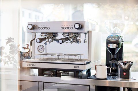 Ekspres do kawy 2-grupowy kolbowy biały 2,8 kW EX2 Mini Resto Quality EX2 Mini 2GR W