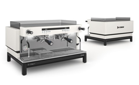 Ekspres do kawy 2-grupowy kolbowy biały PID Smartsteam Top Resto Quality EX3 2GR W PID Smartsteam