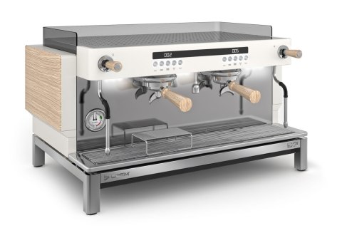 Ekspres do kawy 2-grupowy kolbowy biały Premium Smartsteam Resto Quality EX3 2GR W Premium Smartsteam