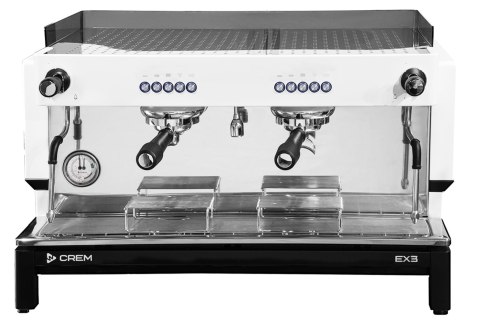 Ekspres do kawy 2-grupowy kolbowy biały wersja Entry EX3 Resto Quality EX3 2GR W