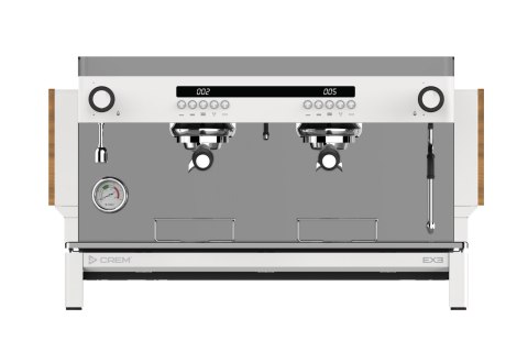 Ekspres do kawy 2-grupowy kolbowy biały wersja Premium EX3 Resto Quality EX3 2GR W Premium