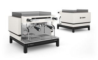 Ekspres do kawy 2-grupowy kolbowy biały wersja Top EX3 PID Resto Quality EX3 Mini 2GR W PID