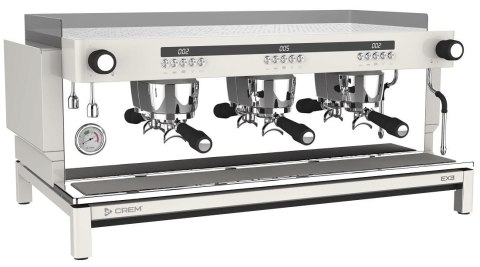 Ekspres do kawy 3-grupowy biały PID Top Version 4,35 kW Resto Quality EX3 3GR W PID