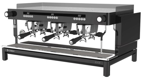 Ekspres do kawy 3-grupowy czarny PID Smartsteam Top Version 4,35 kW Resto Quality EX3 3GR B PID Smartsteam