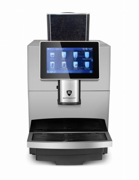 Ekspres do kawy dotykowy 2l srebrny podłączenie wody Resto Quality RQK2S