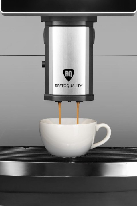 Ekspres do kawy dotykowy 8l srebrny podłączenie wody Resto Quality RQK8S