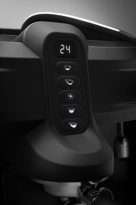 Ekspres kolbowy 1-grupowy czarny gastronomiczny 1,8 kW Resto Quality Black Moon 1GR Black