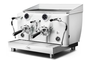 Ekspres kolbowy 2-grupowy Lollo Compact biały 4 kW Resto Quality Lollo 2GR Compact White