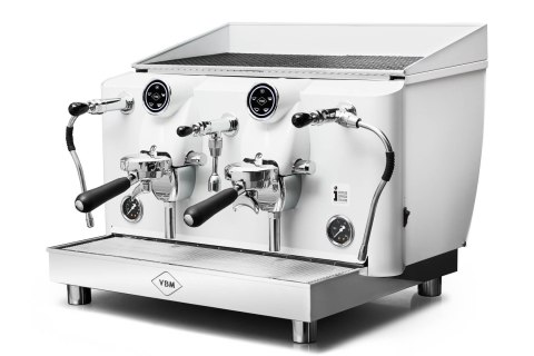 Ekspres kolbowy 2-grupowy Lollo biały gastronomiczny 4 kW Resto Quality Lollo 2GR White