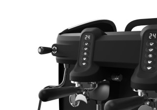 Ekspres kolbowy 2-grupowy czarny gastronomiczny 4 kW Resto Quality Black Moon 2GR Black