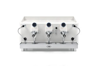 Ekspres kolbowy 3-grupowy Lollo biały gastronomiczny 5 kW Resto Quality Lollo 3GR White