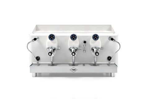 Ekspres kolbowy 3-grupowy Lollo biały gastronomiczny 5 kW Resto Quality Lollo 3GR White